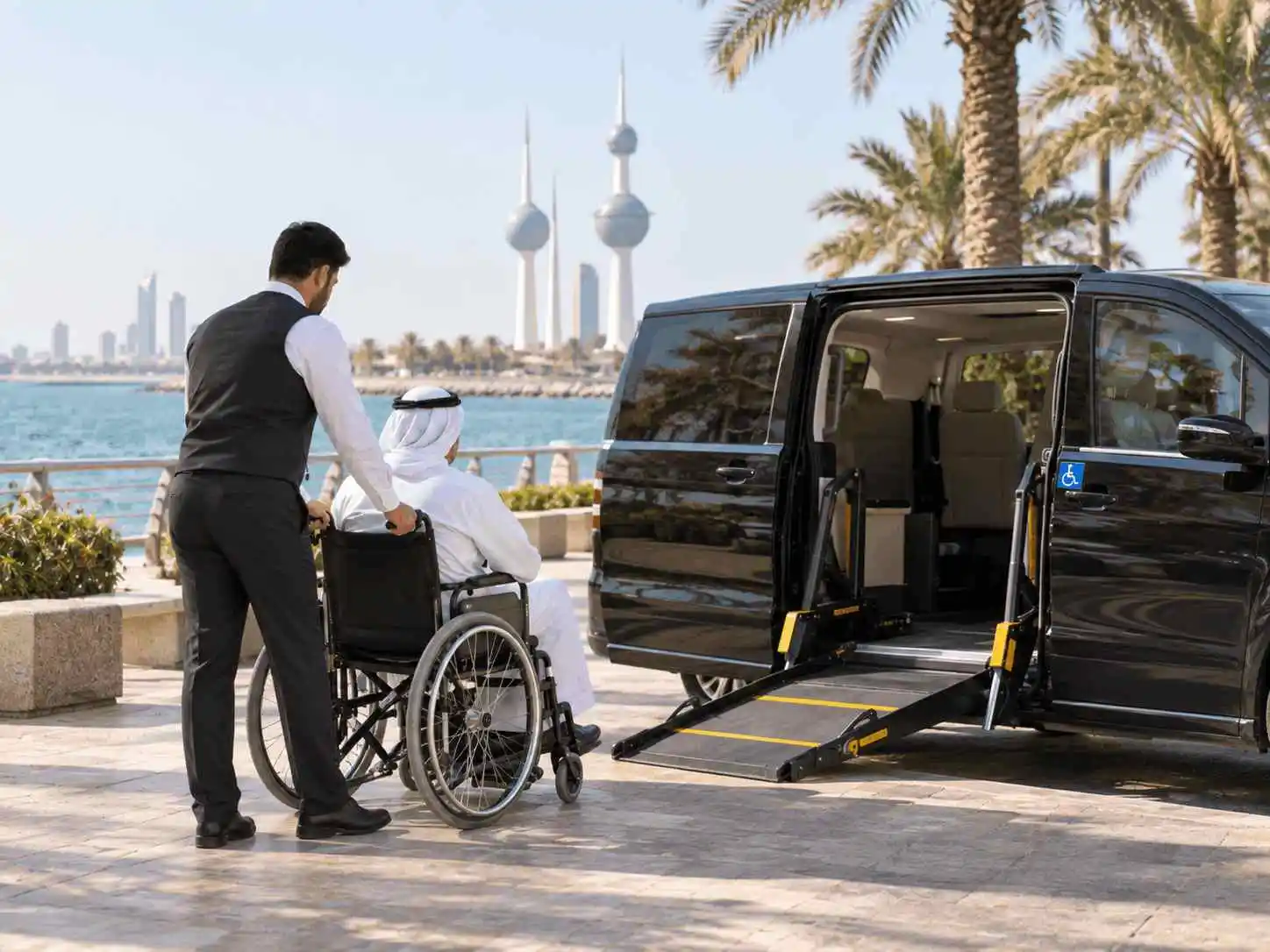 شركة نقل ذوي الاحتياجات الخاصة في الكويت — السور